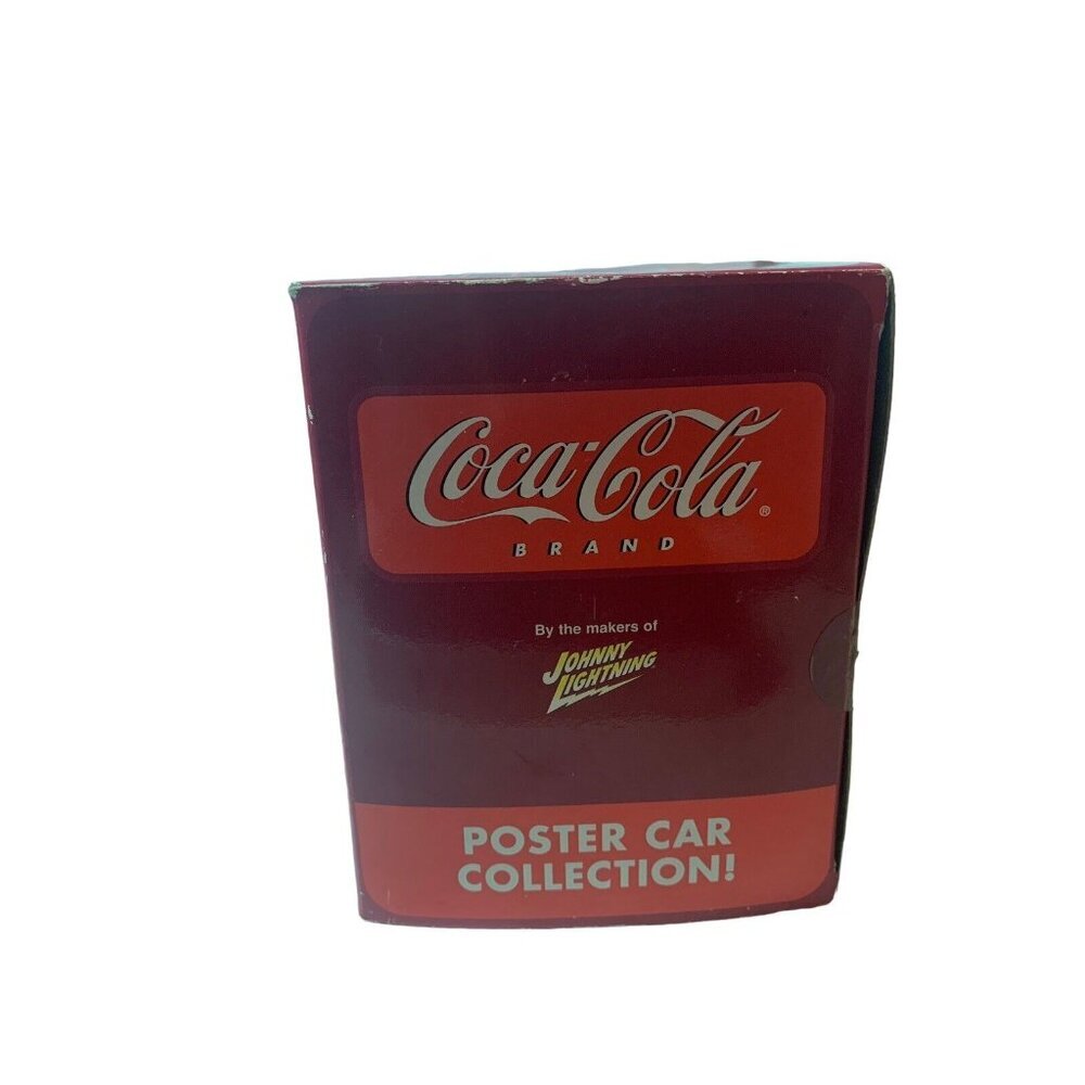 2003 Johnny Lightning Coca Cola Poster Car Collection 65VWBUS 37Coupe 59TBIRD - Picture 4 of 7